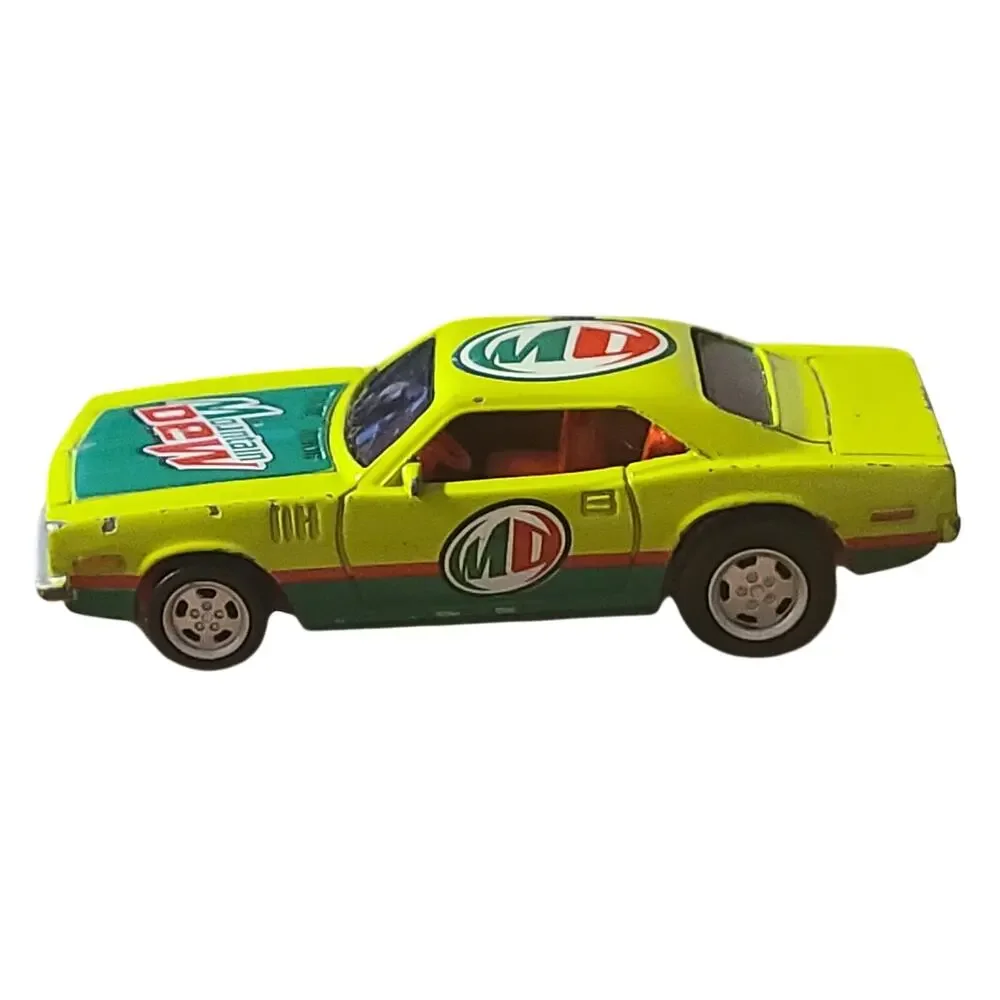 Promotional Racing Champions Mountain Dew ‘70 Cuda Barracuda Diecast 1970